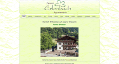 Desktop Screenshot of pension-erlenbach.com